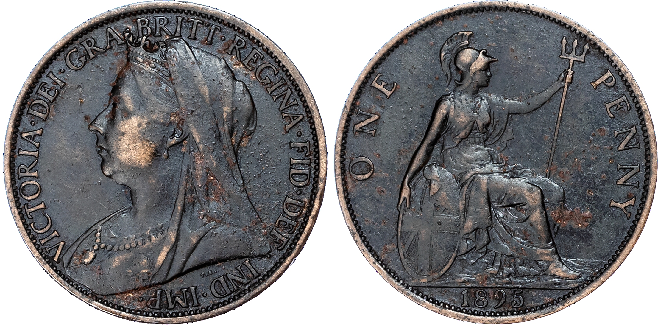 Victoria (1837-1901), Penny, 1895