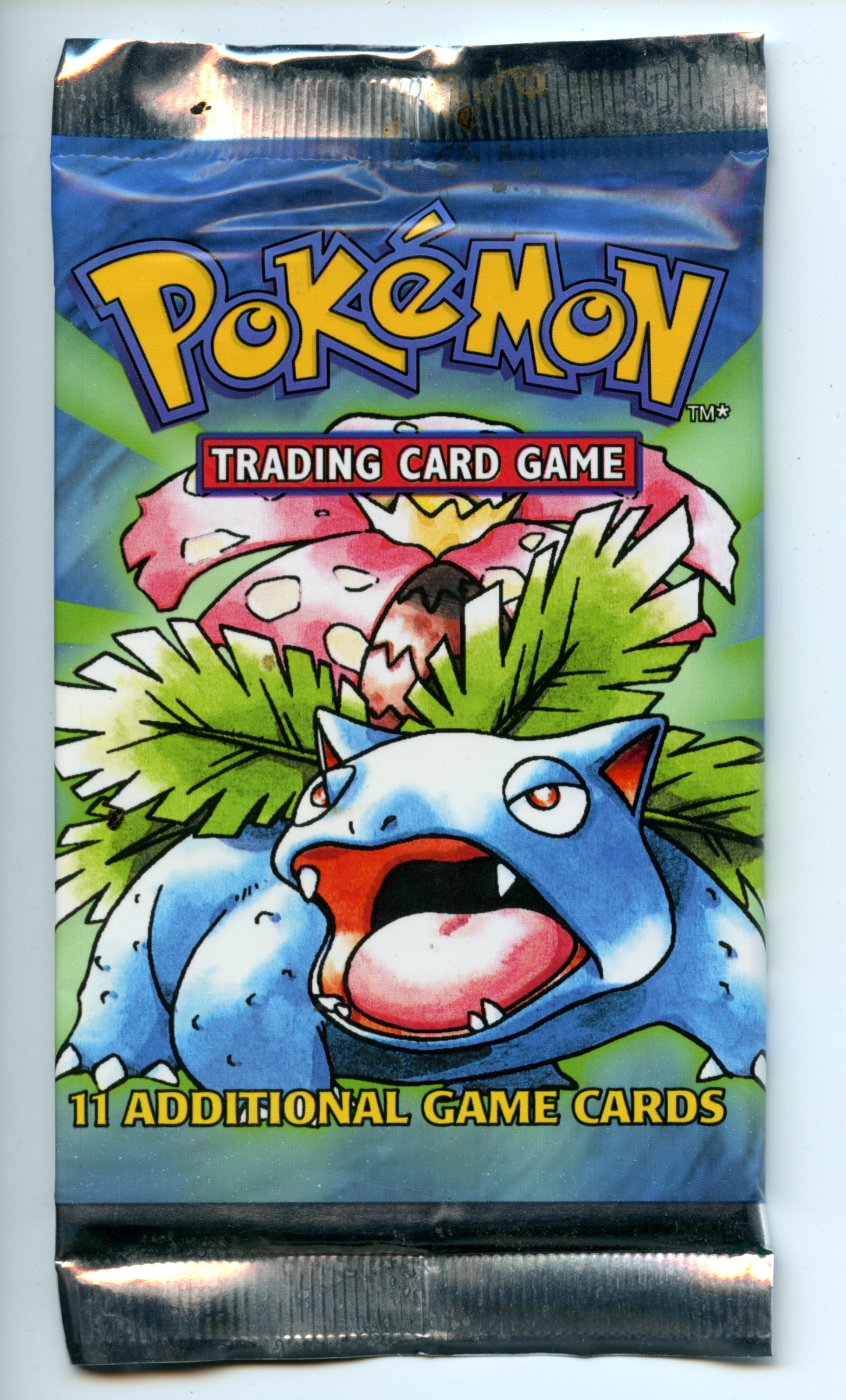 Pokemon TCG - Sealed Venusaur Artwork Base Set Booster Pack Sealed - Base Set - Sealed