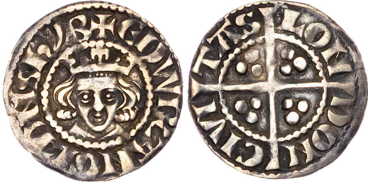 Edward I (1272-1307), AR Penny, Class 1d (1279), London mint.