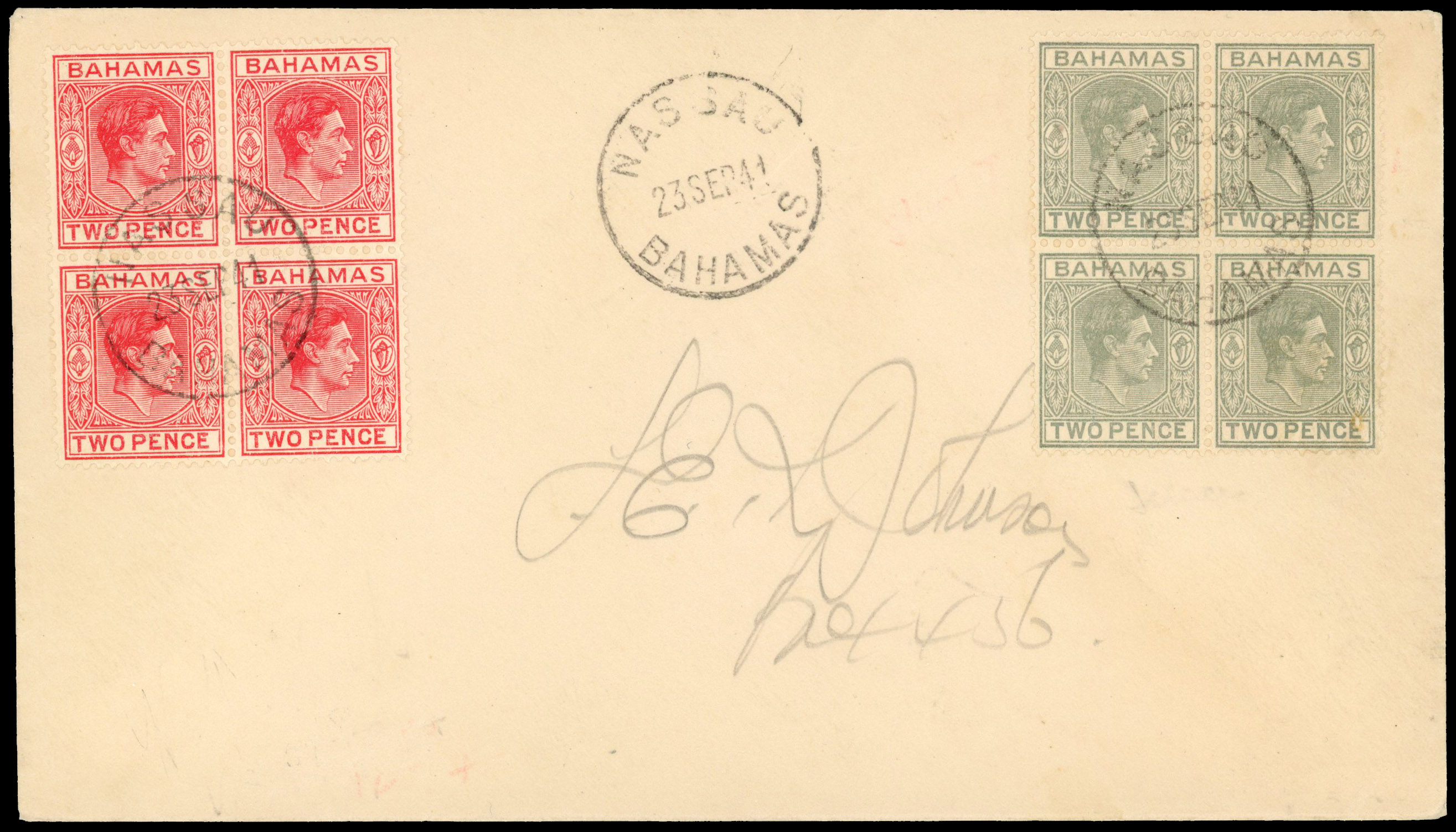 Bahamas SG 152a cover