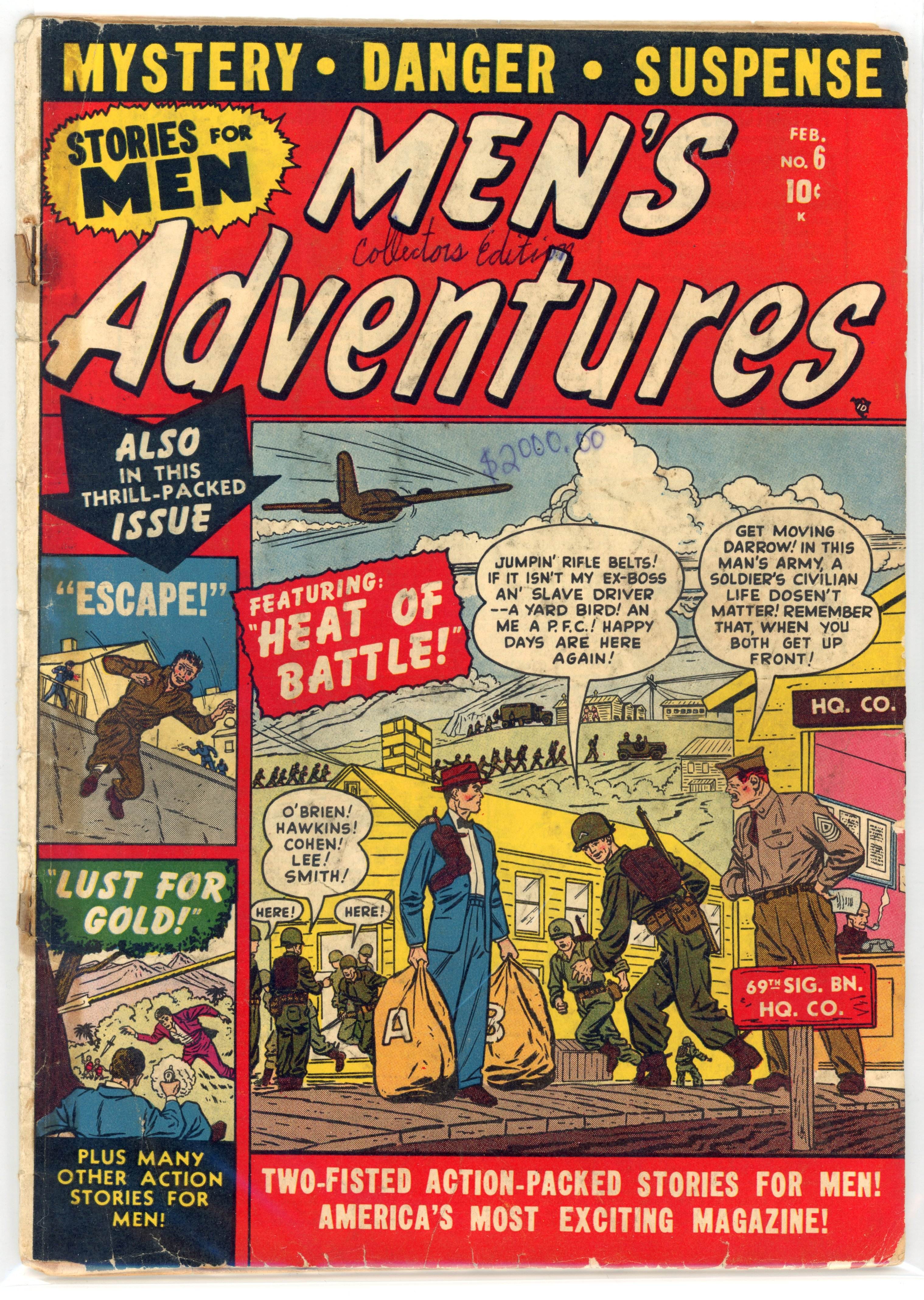Men's Adventures #6 (Atlas, 1951)