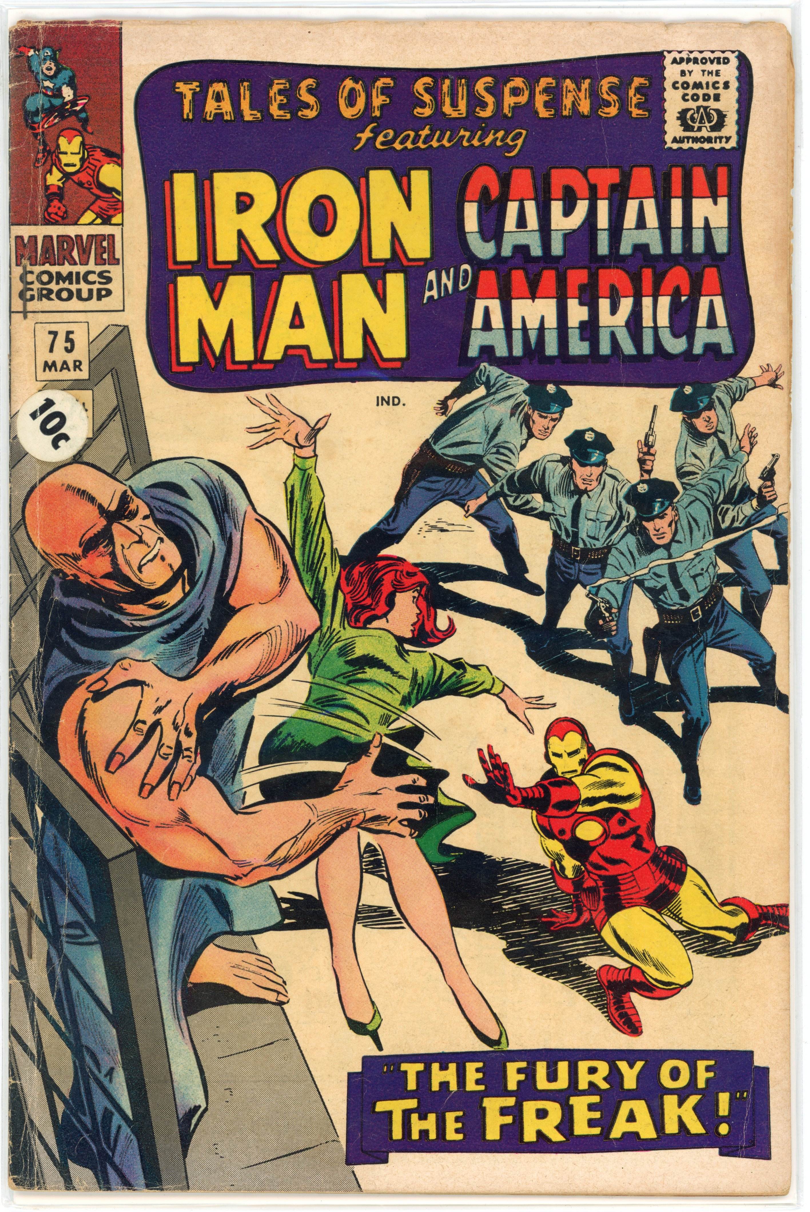 Tales Of Suspense #75 (Marvel Comics, 1966) First appearance of Sharon Carter; and Batroc The Leaper
