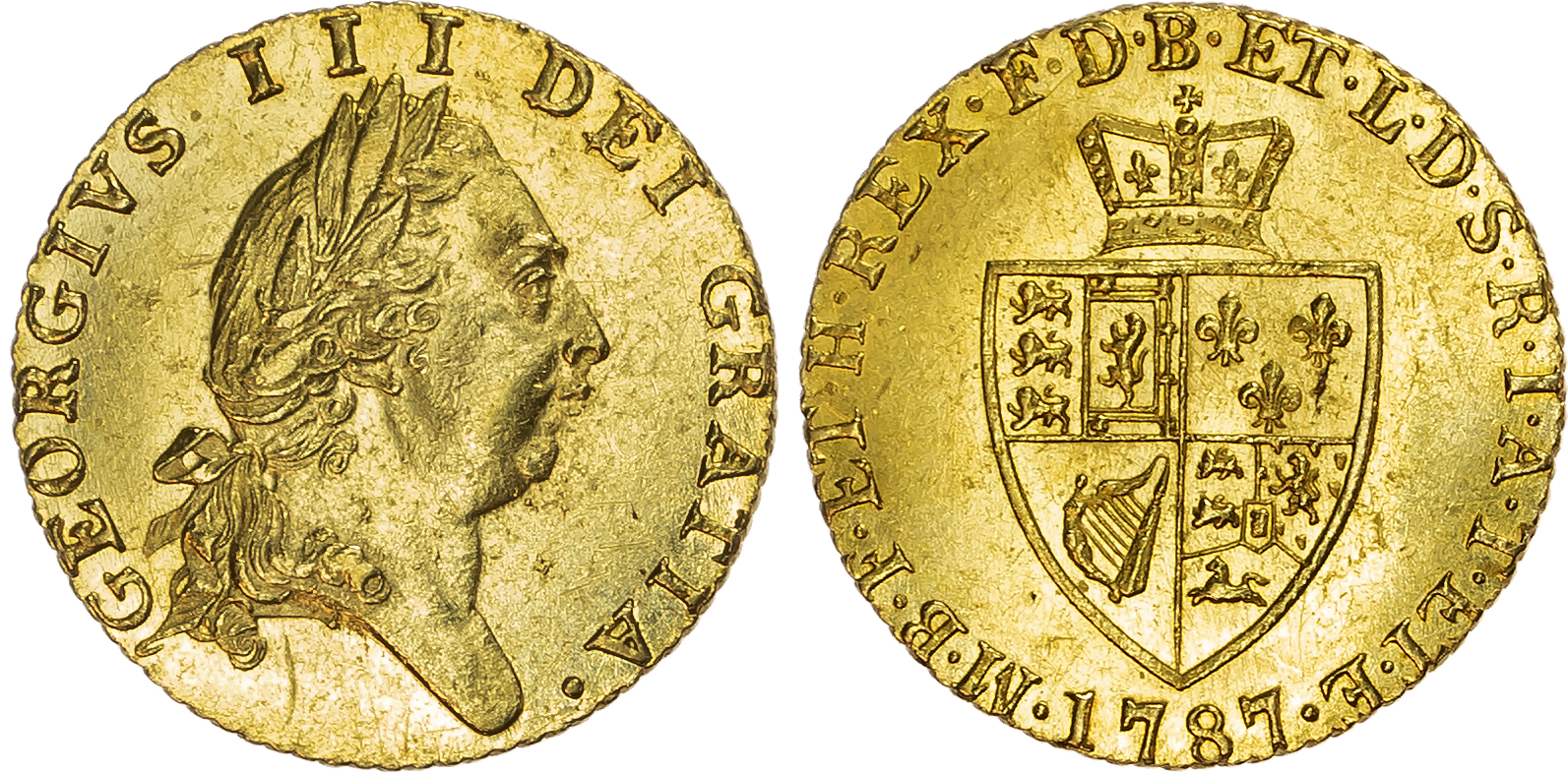 1787 George III Half Guinea