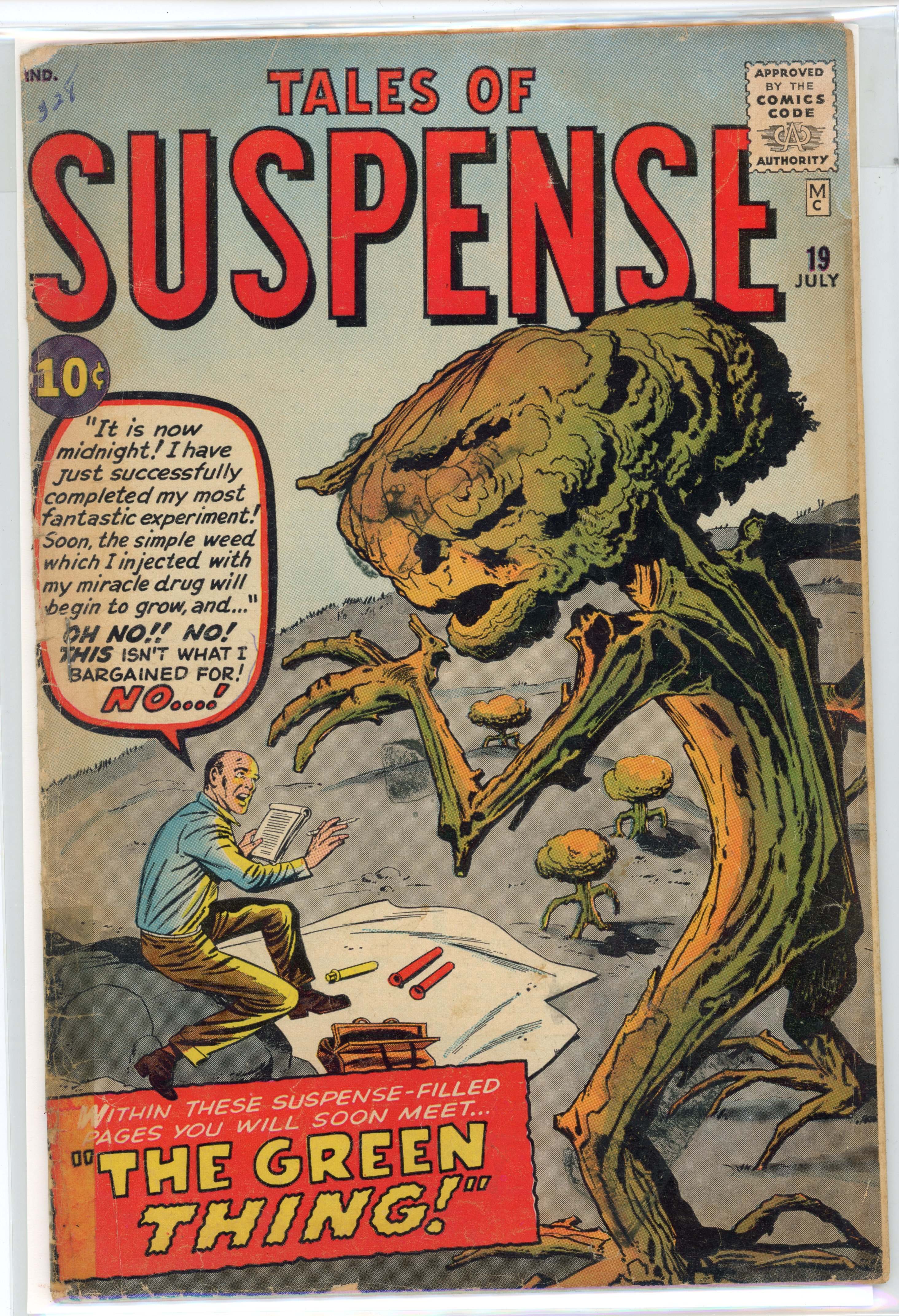 Tales Of Suspense #19 (Marvel Comics, 1961) First appearance of The Green Thing