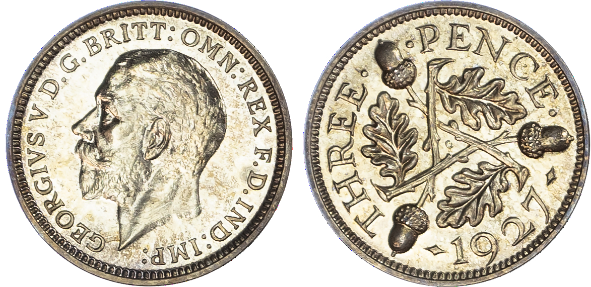 George V (1910-1936), Silver Proof Set (6), 1927