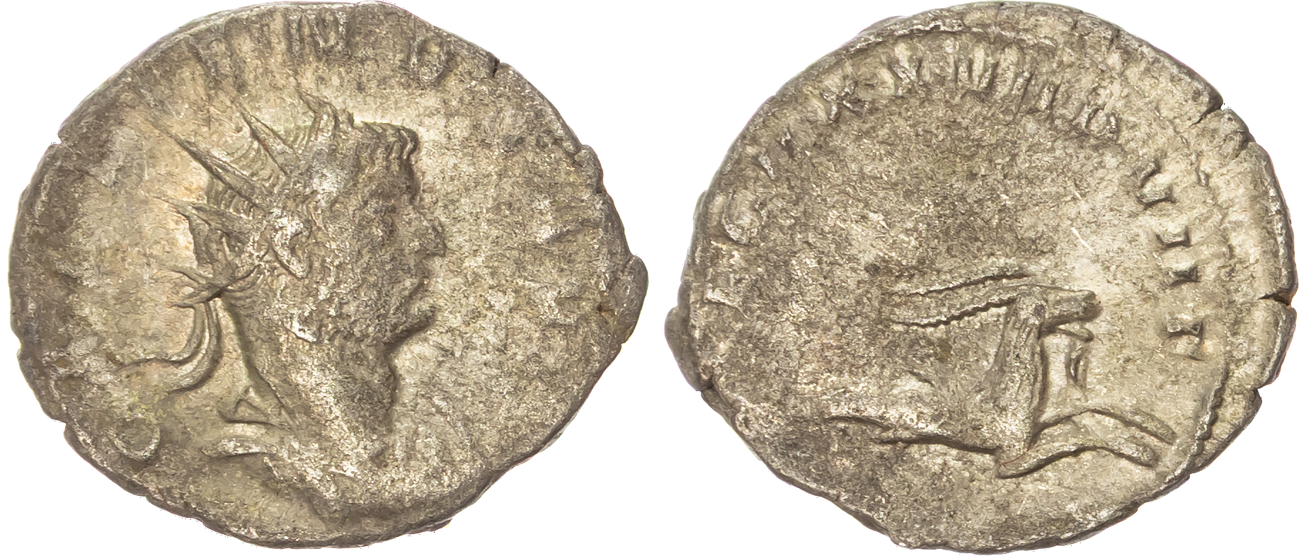 Gallienus (AD 253-268), Antoninianus, 'Legionary Series', Milan, AD 260-261, 3.60g. 