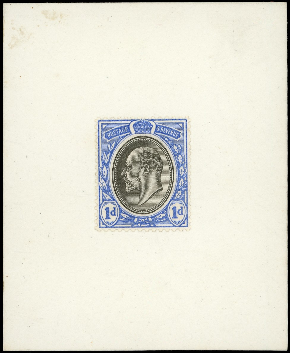 Great Britain 1902 1d "Transvaal" essay...