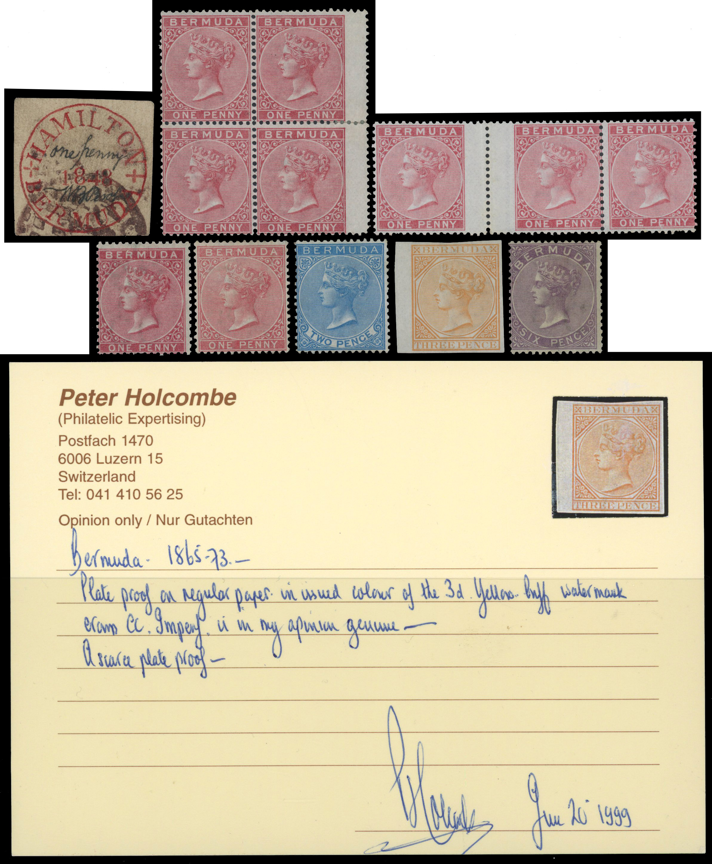 Bermuda QV collection mint/unused