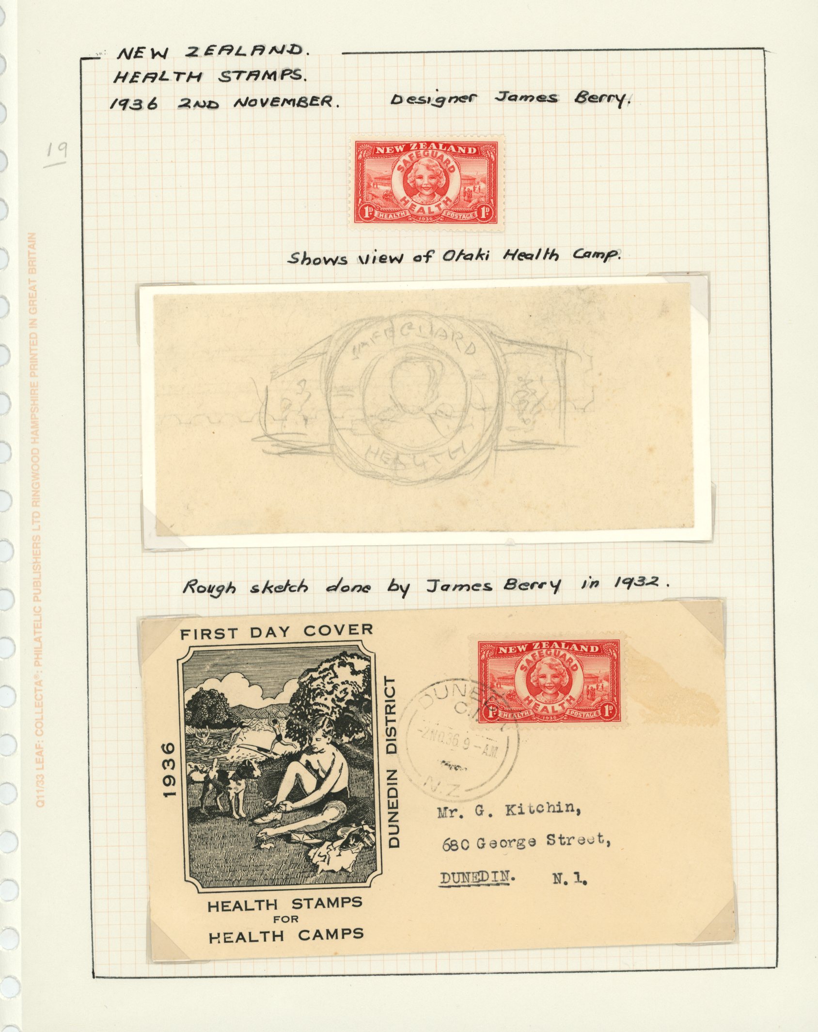 1936 Health 'Lifebelt' group with very...