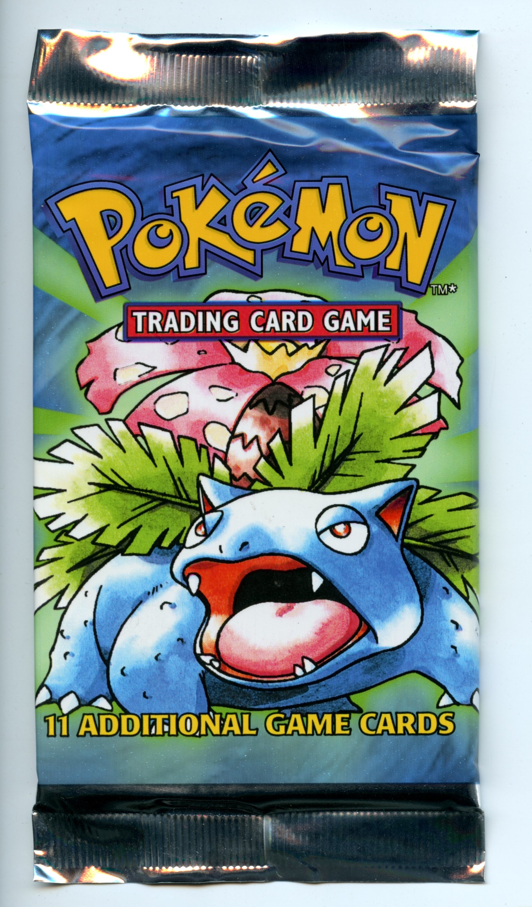 Pokemon TCG - Sealed Venusaur Artwork Base Set Booster Pack Sealed - Base Set - Sealed