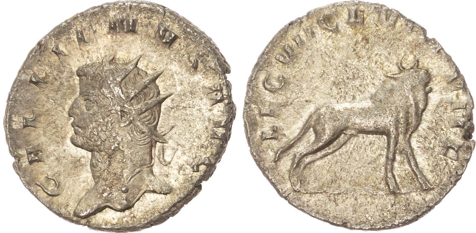 Gallienus (AD 253-268), Antoninianus, 'Legionary Series', Milan, AD 260-262, 3.87g. 