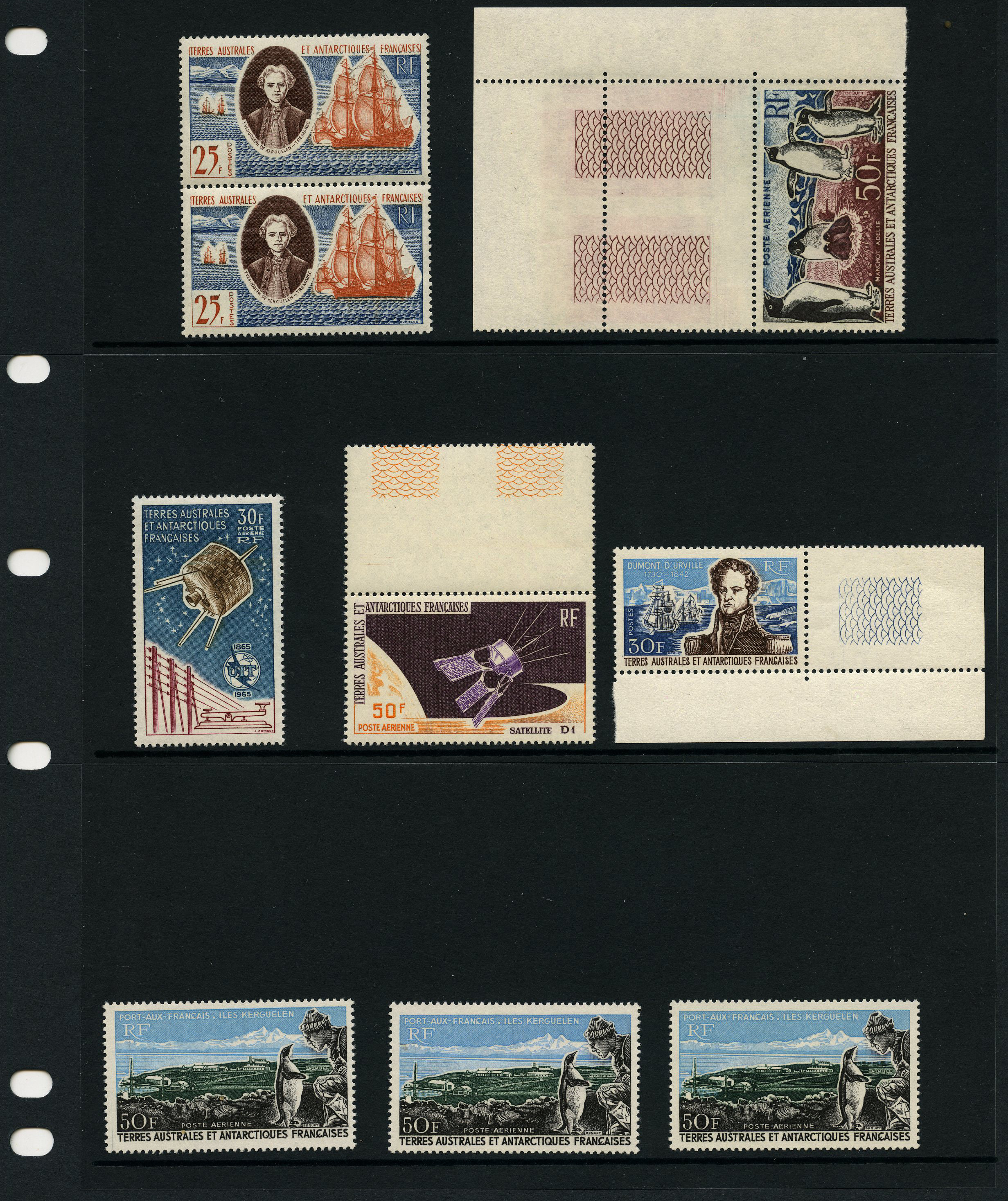 1960-80 unmounted mint selection arranged on...