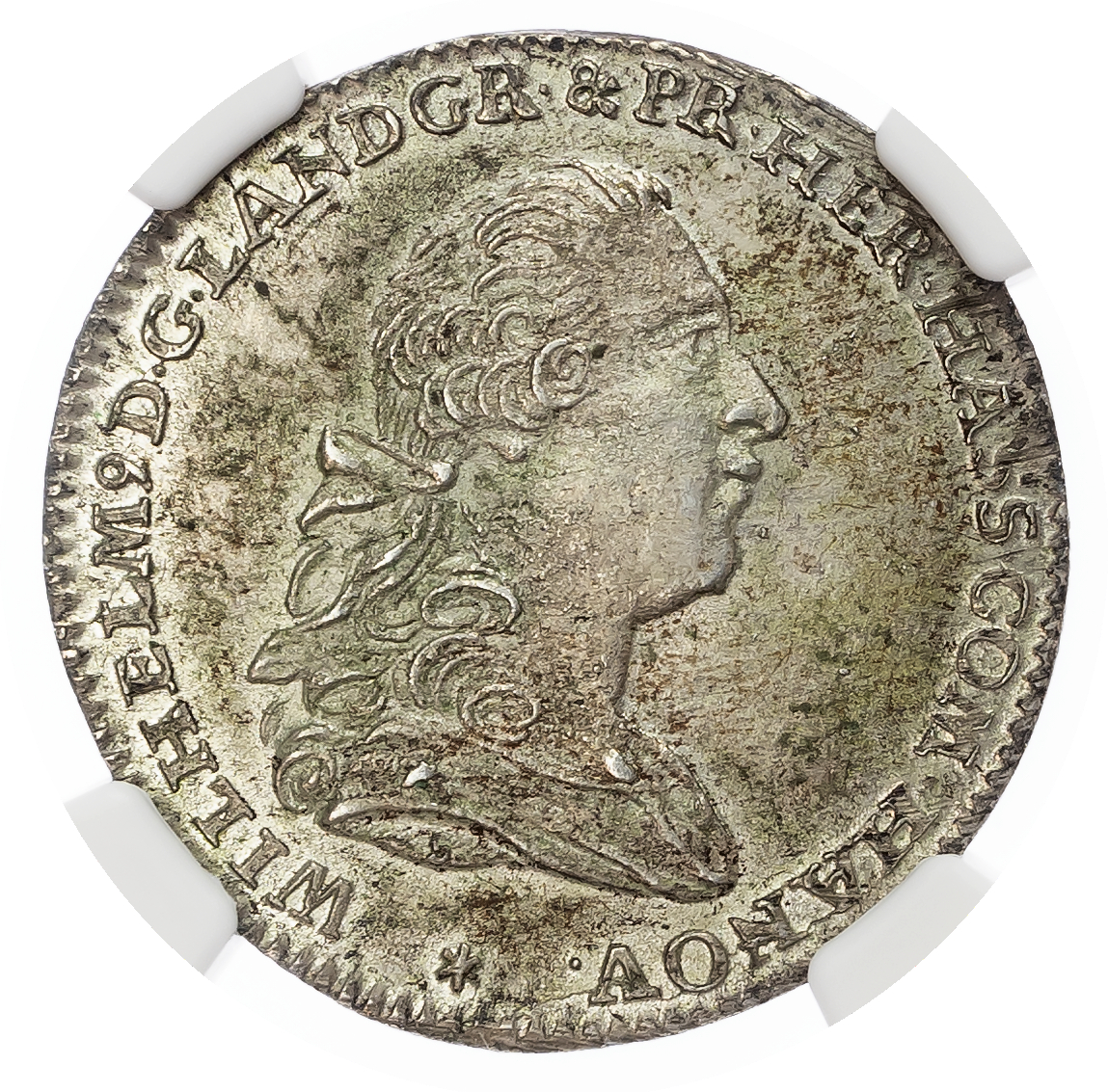 Germany, States, Hanau-Munzenberg. William IX AR 20 Kreuzer. 1766 IIE.