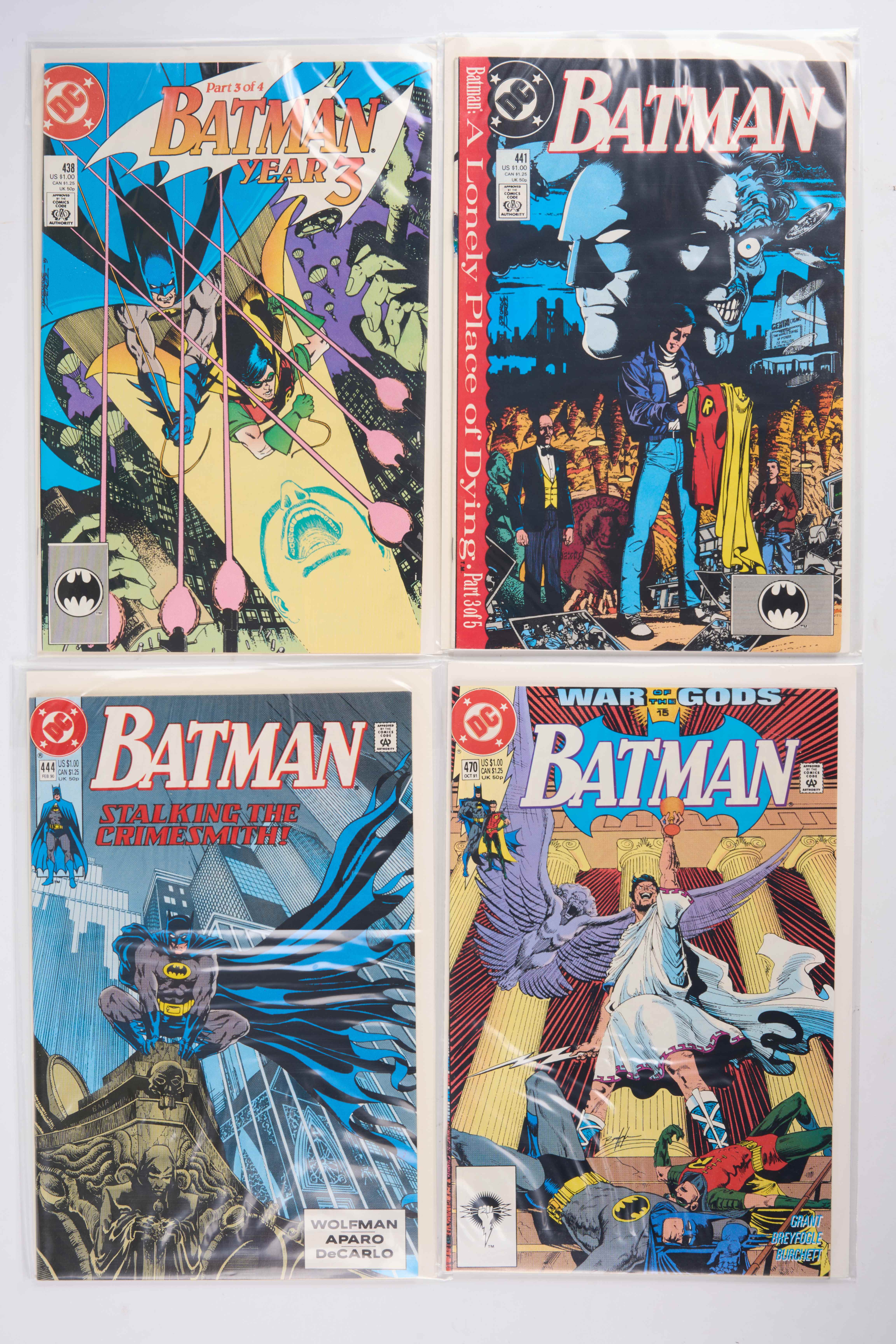 Batman (DC Comics, 1989-1993) Bundle of 25