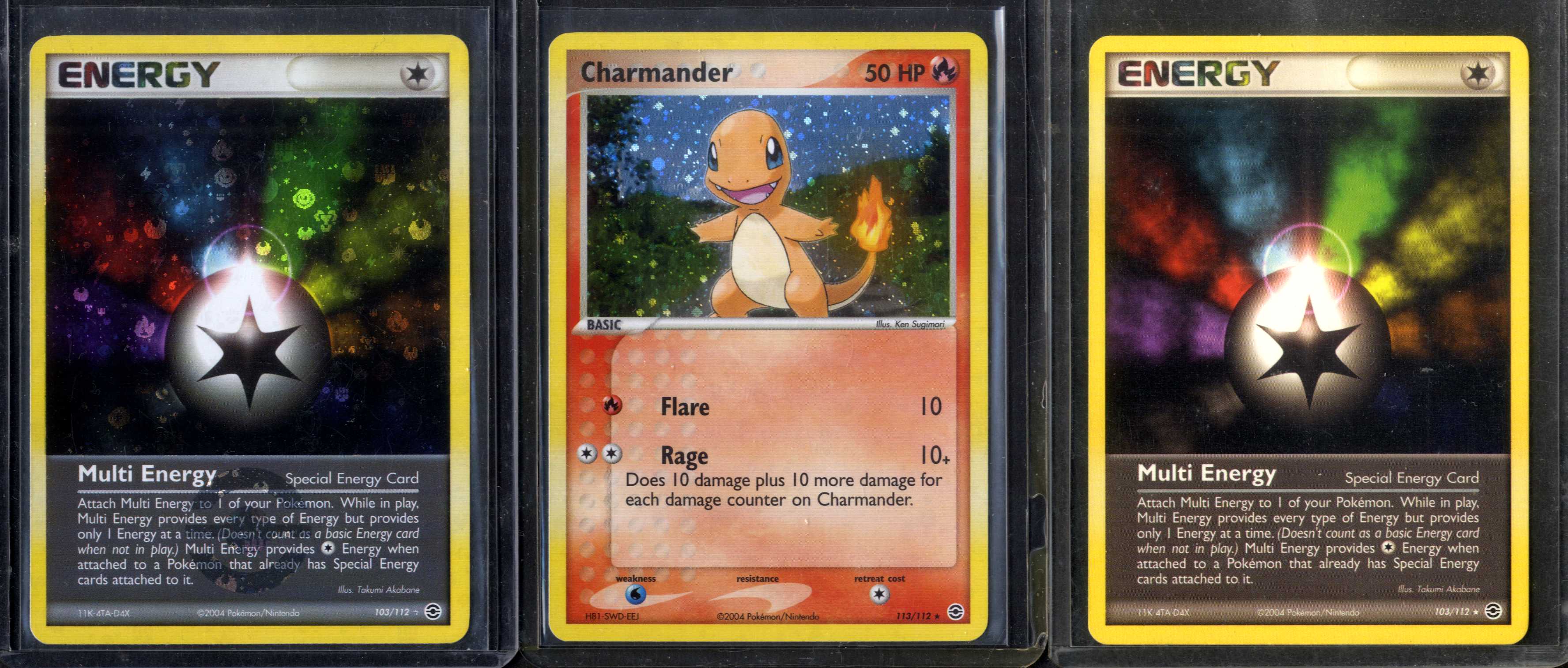 Pokémon TCG - EX Fire Red & Leaf Green Complete Set/Reverse Holo Set #206/206