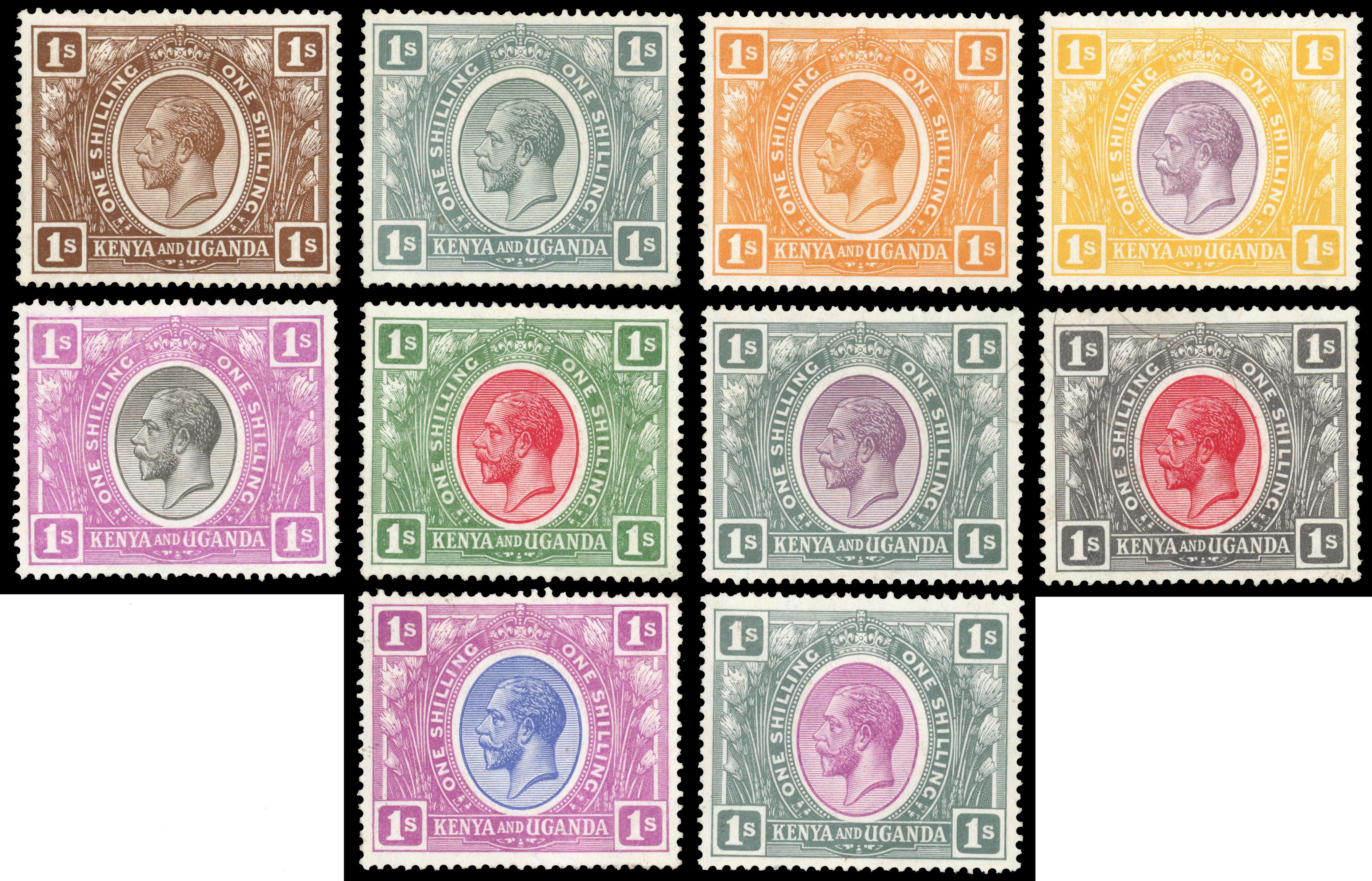 KUT 1925 colour trials x10