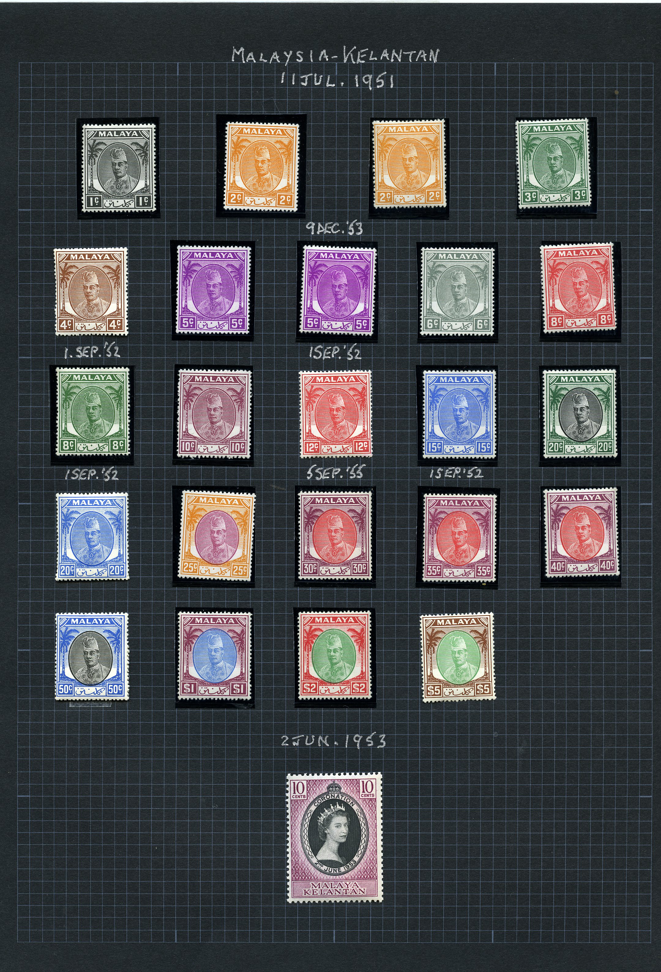 1951 to 2007 mint collection neatly presented...