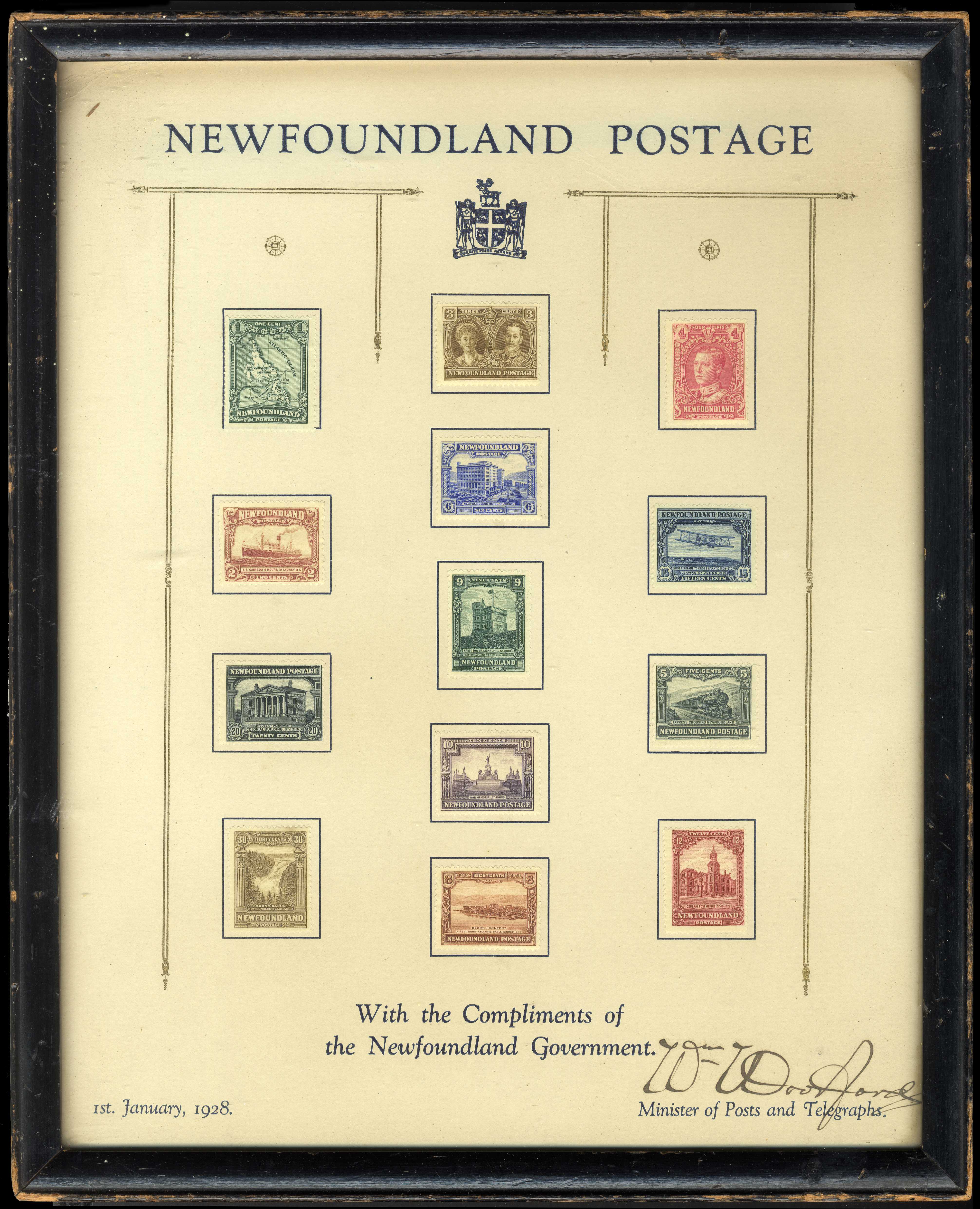 1928 (3 Jan) Publicity issue set of the...