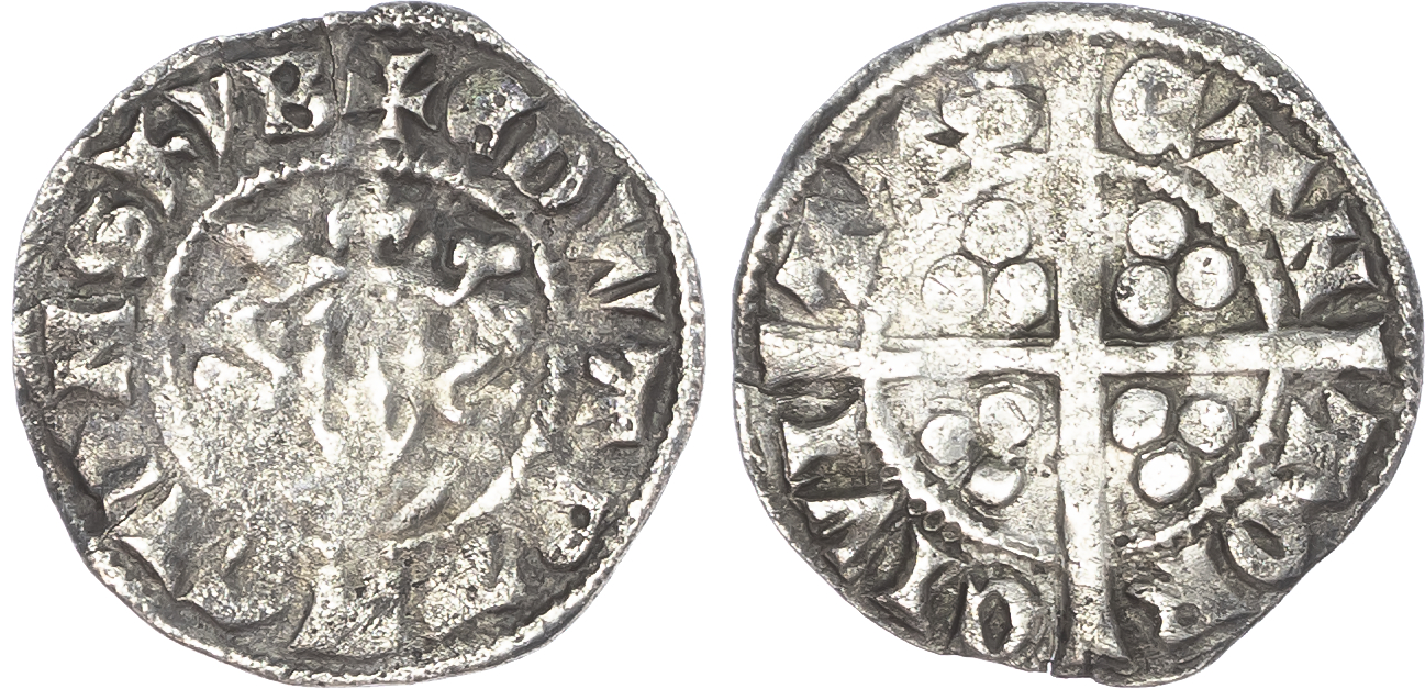Edward I (1272-1307), Penny, New Coinage (1279-1307), Canterbury mint, class 10cf.