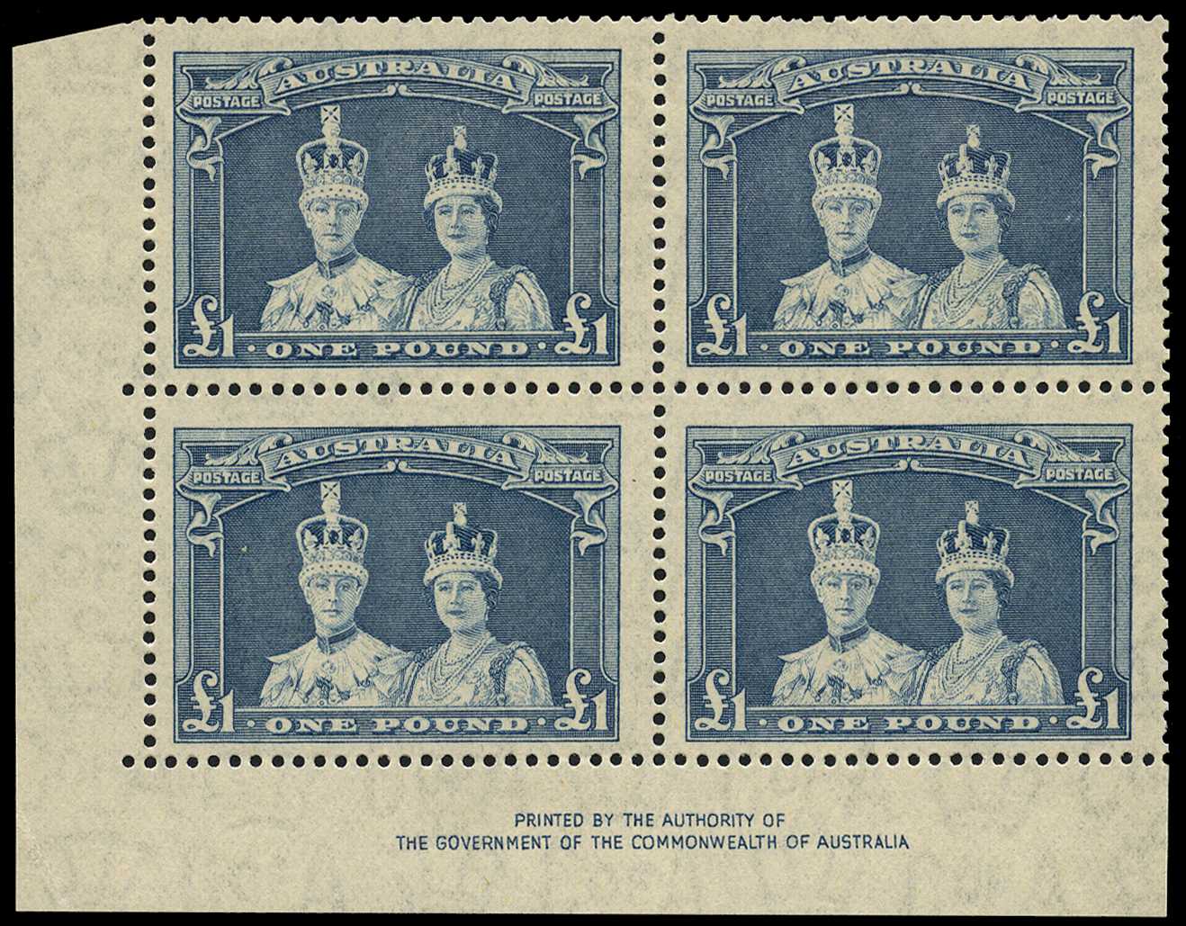 1948-9 5/-, 10/- and £1 Robes thin...