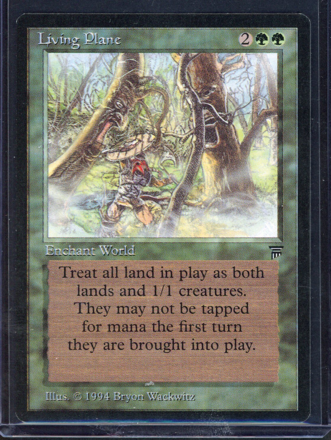 Magic the Gathering - Living Plane - Legends - Lightly Played/EX