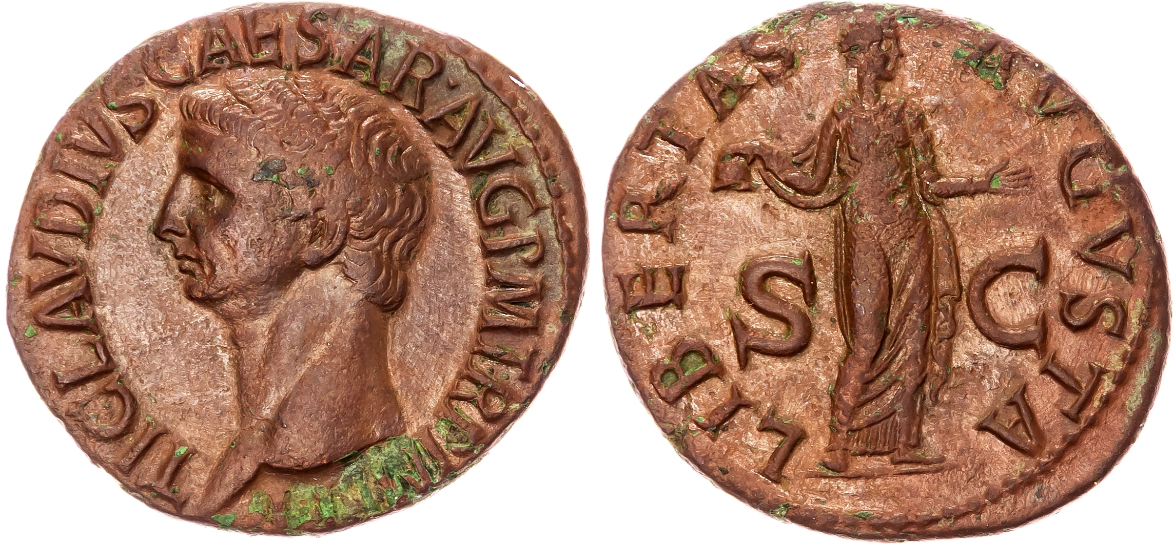 Claudius (AD 41-54) AE As, Rome, c. AD 41-50, 9.85g. 