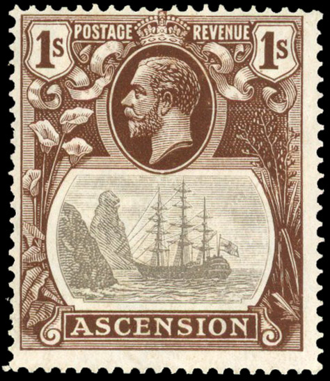 Ascension SG 18c mint