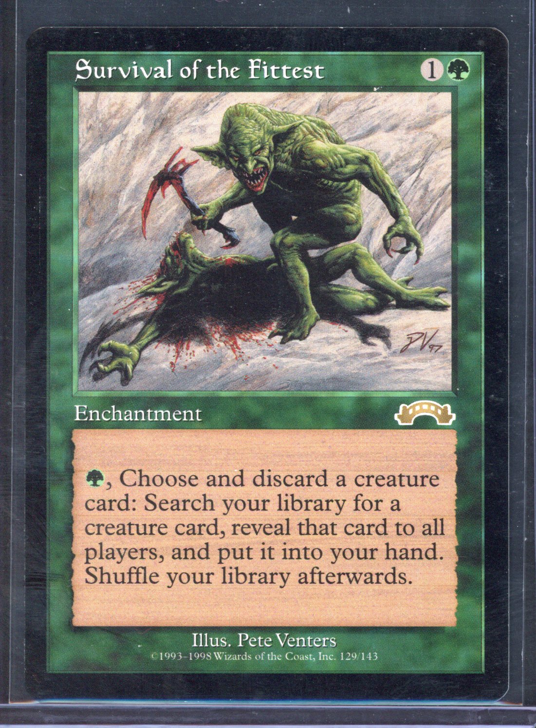 Magic The Gathering - Survival of the Fittest - Exodus - Light Play