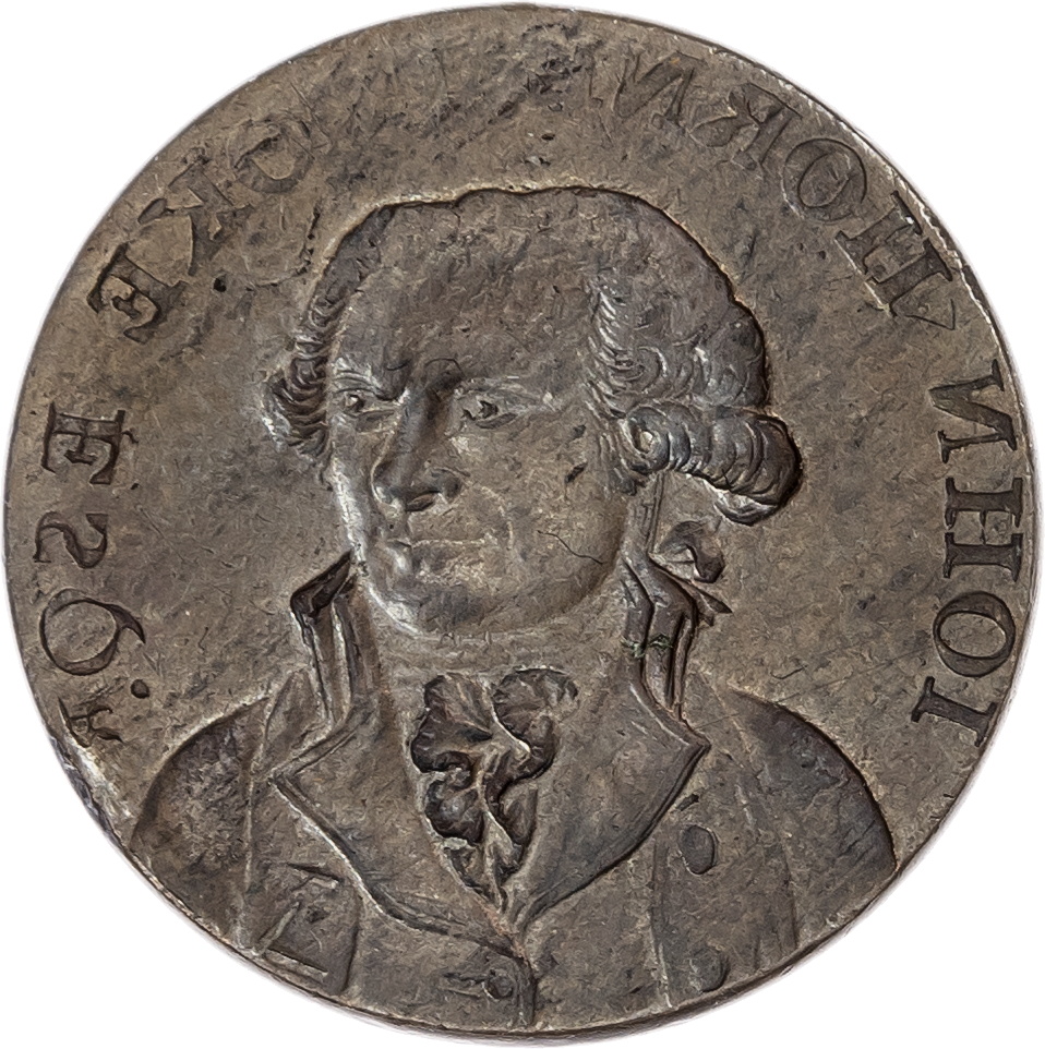 London, Political Series, John Horne-Tooke Halfpenny 1794