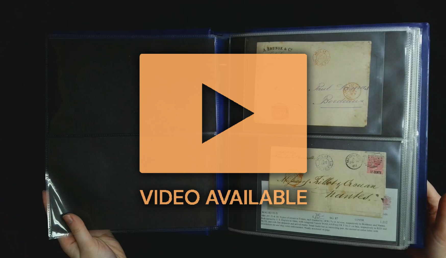 Mauritius Postal History collection