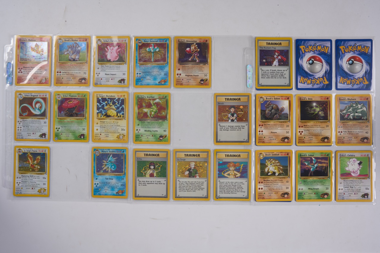 Gym Heroes Partially Complete Set NM