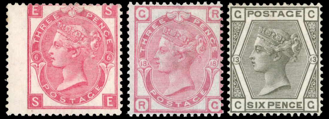 GB: 1867-81 mint selection