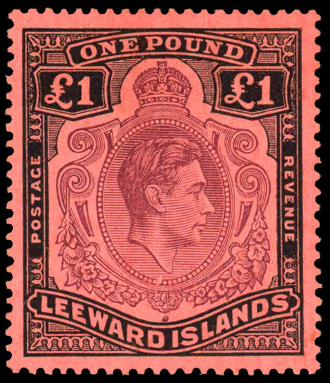 Leeward Islands SG 114ba mint