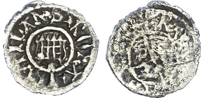 Henry VIII (1526-1544), AR Farthing, Second Coinage, Tower, m.m. arrow, 0.13g.