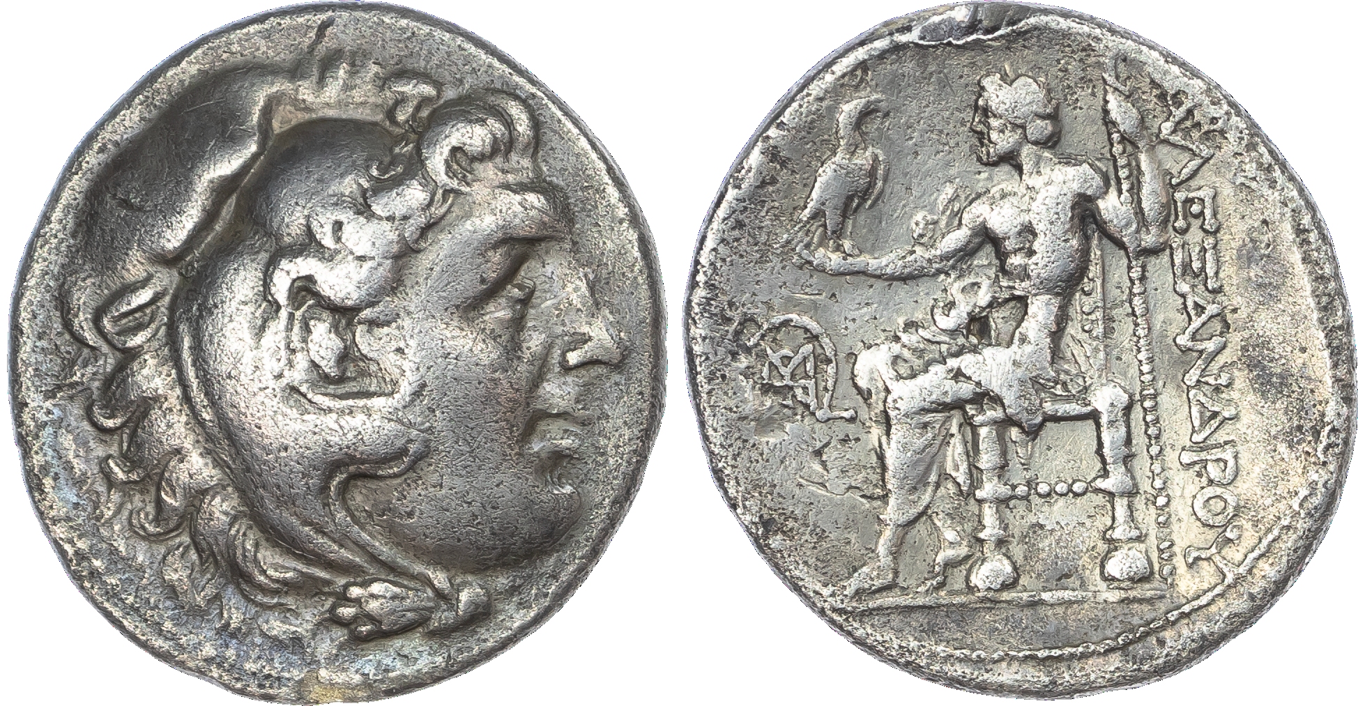 Caria, Mylasa (305‑281 BC) AR Tetradrachm, in the name and types of Alexander the Great, c. c. 300‑280 BC, 16.23g.