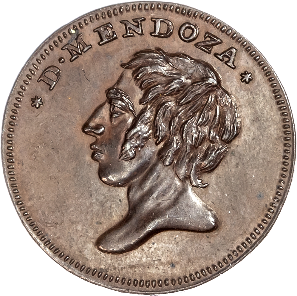 London - Holborn, Thomas Spence bronzed Halfpenny 1790