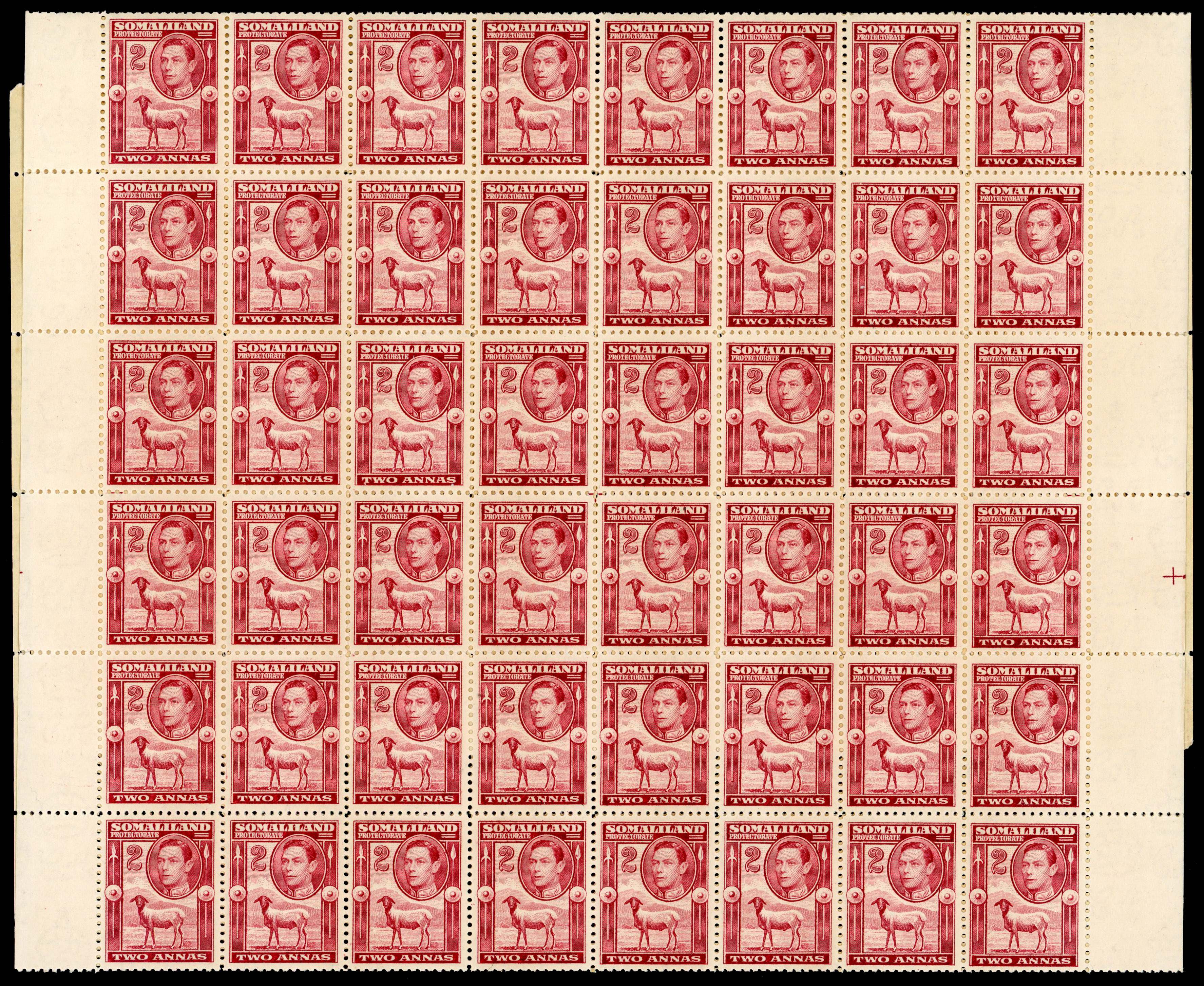 Somaliland 1937-58 collection mint