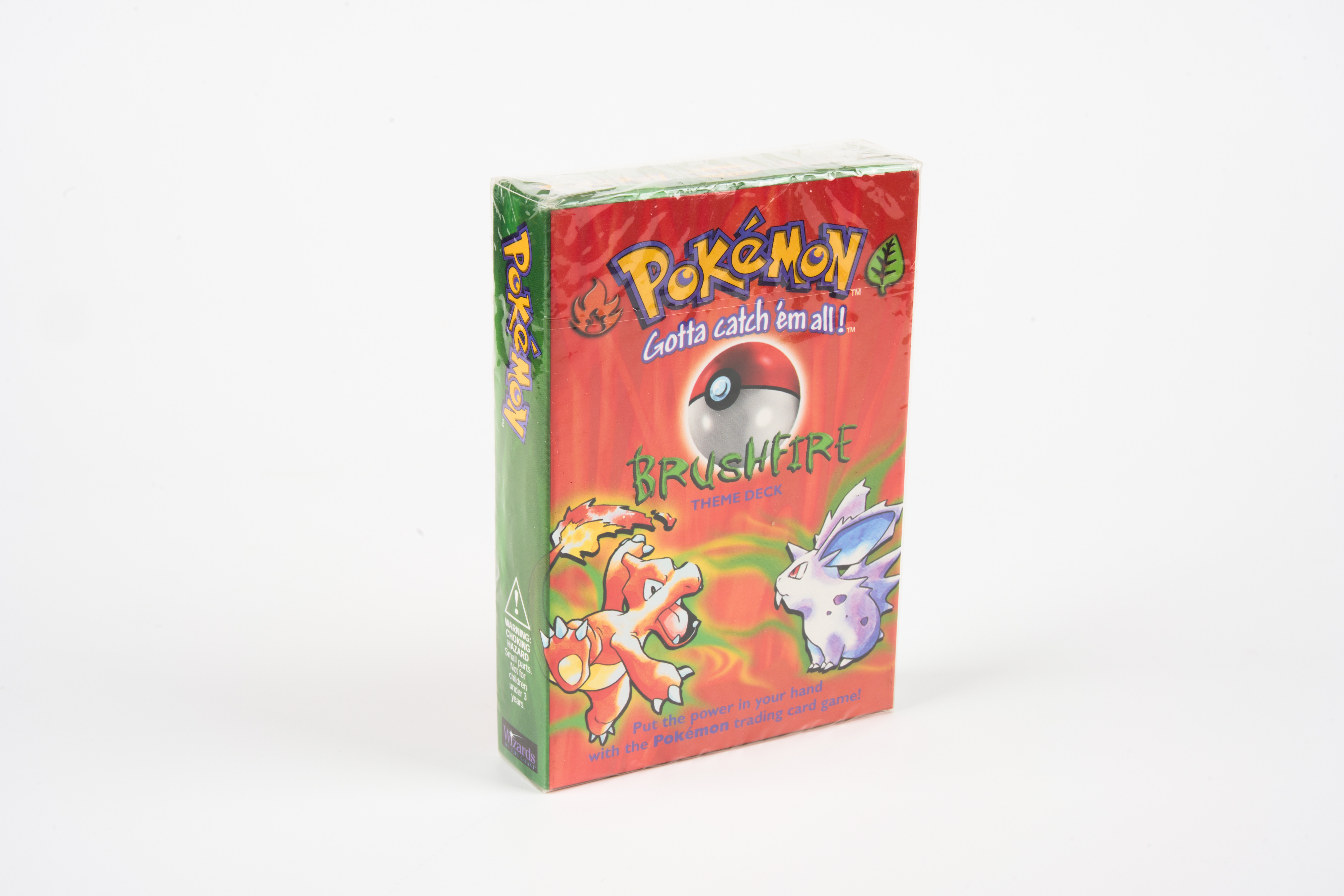 Pokémon 1999 Base Set Brushfire Theme Deck - SEALED