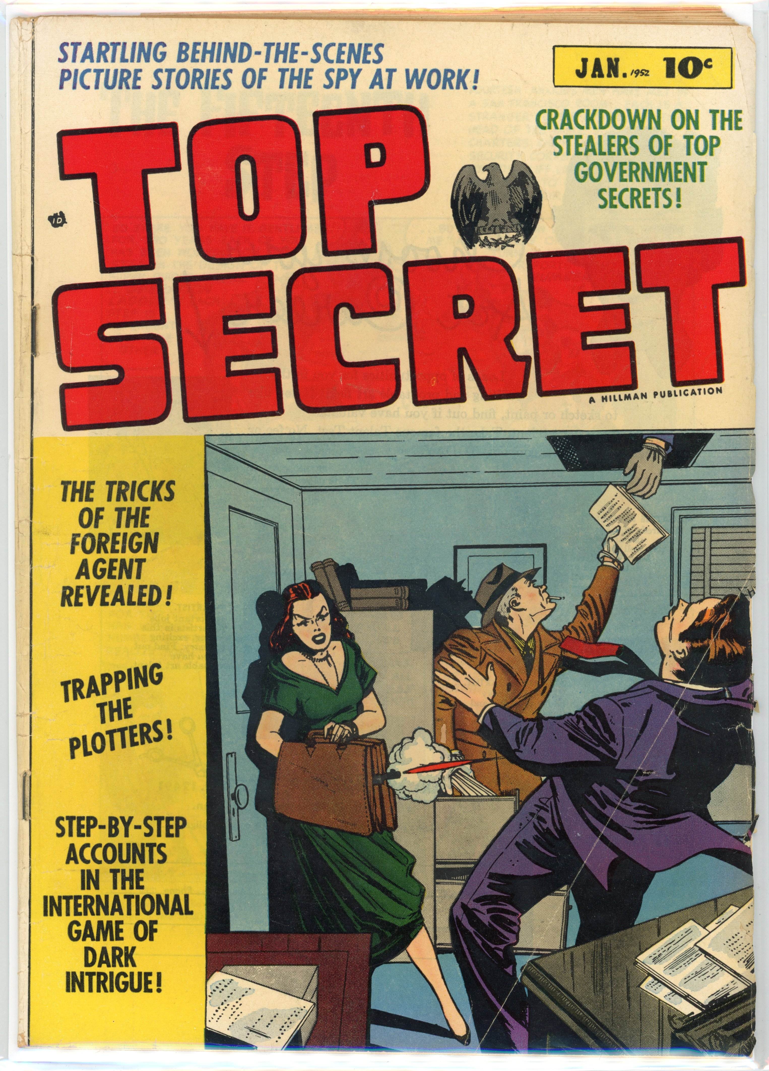 †Top Secret #1 (Hillman, 1952) 