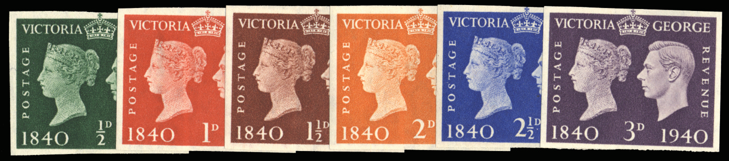 Great Britain 1940 (UNUSED) SG479/84var