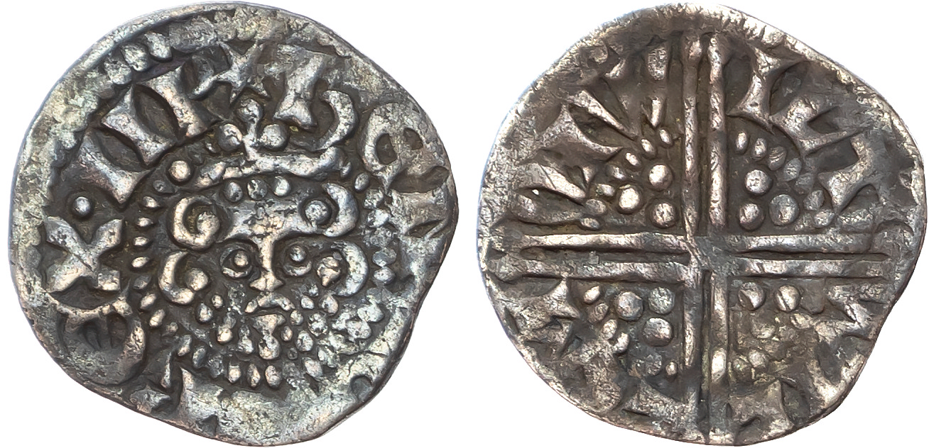 Henry III (1216-1272) AR Penny, Long cross type