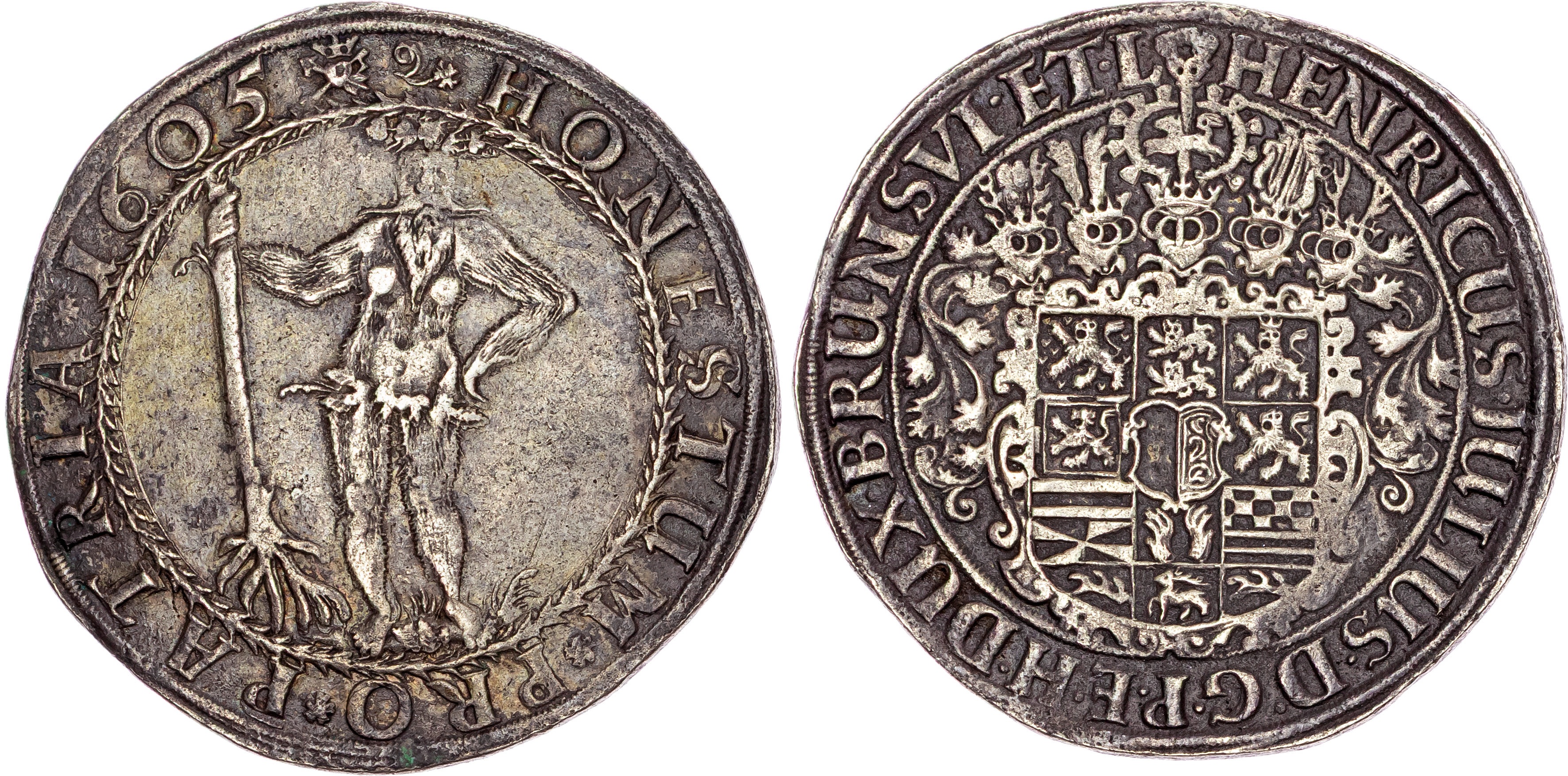 Germany, Brunswick-Lüneburg-Wolfenbüttel, Heinrich Julius (1589-1613), silver Taler