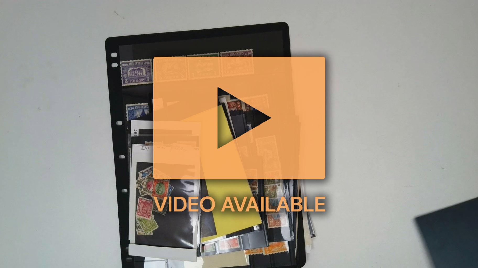 Iceland duplicated early to modern miscellany in envelope