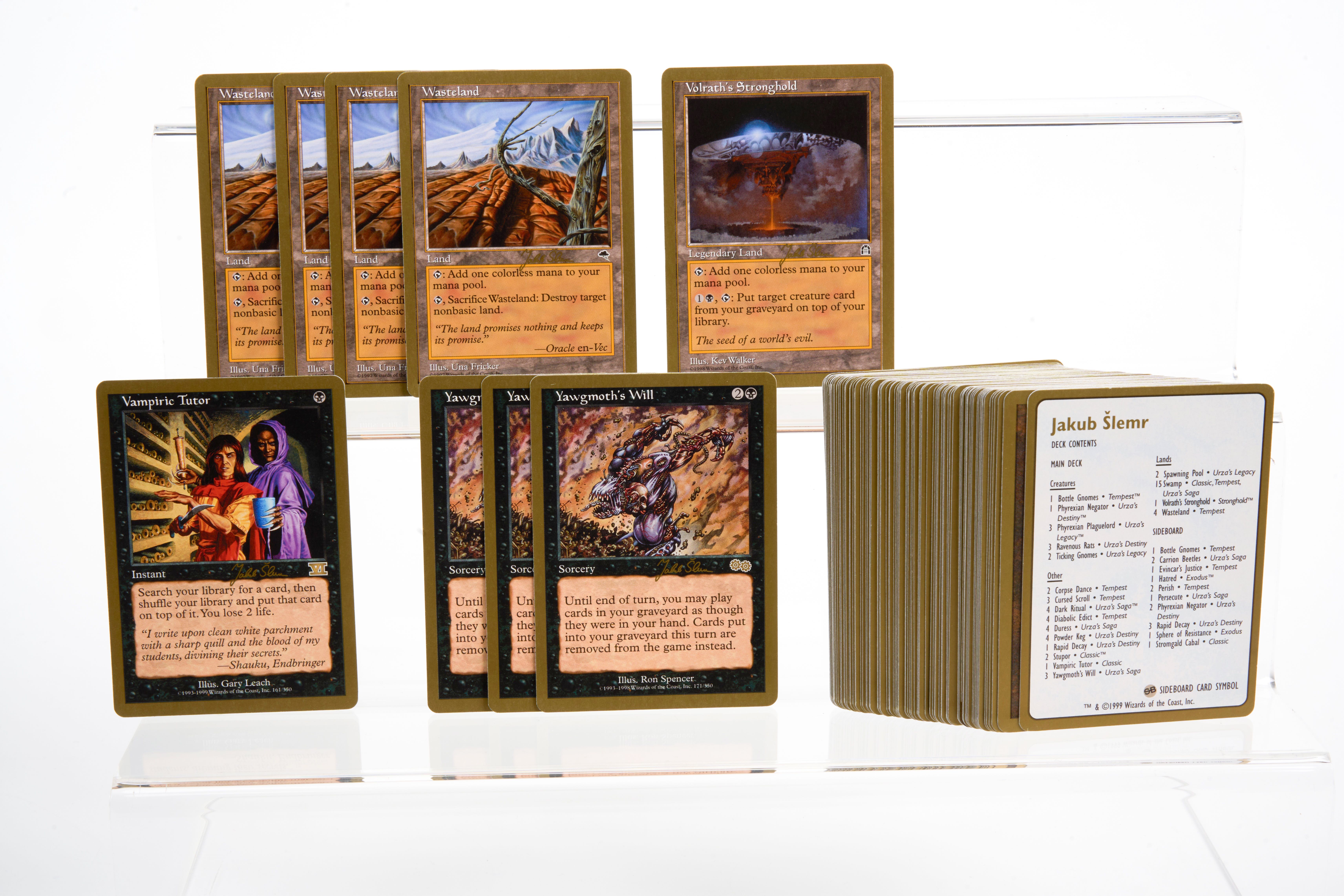 WCD 1999: Jakub Šlemr’s Deck