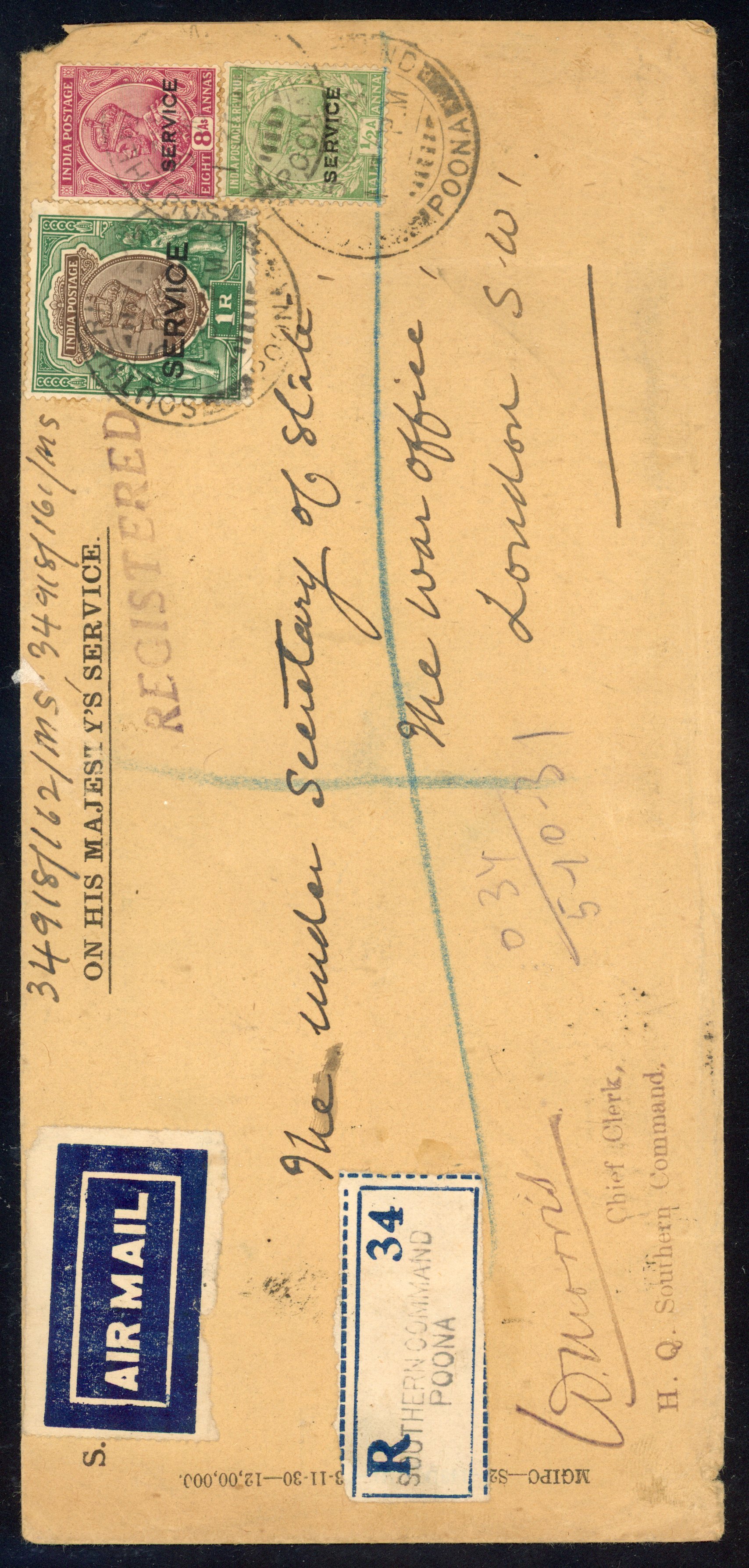 Postal History: 1880-1949 selection of covers and postcards