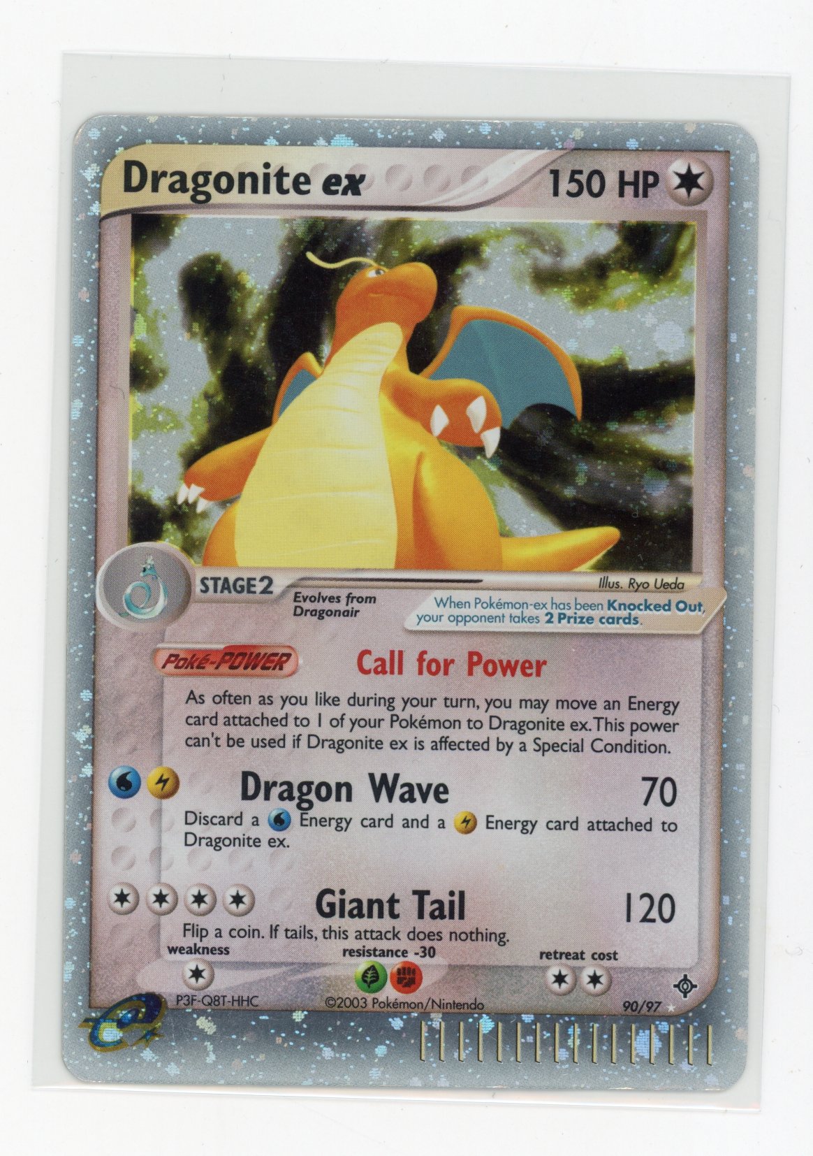 Dragonite ex #90 Holo EX Dragon - HP