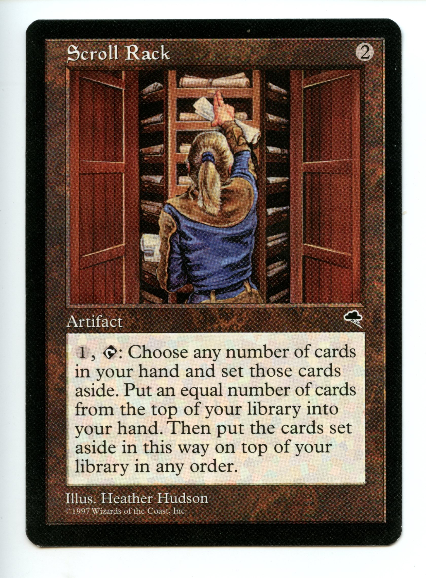 Magic The Gathering - Scroll Rack  - Tempest - Near Mint Condition
