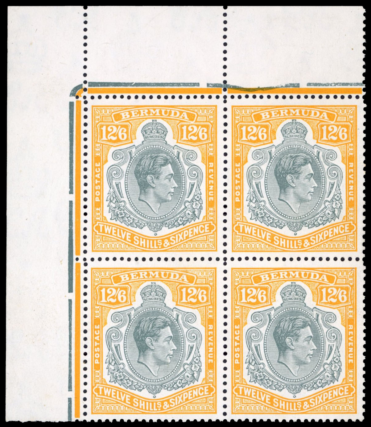 Bermuda SG 120e block mint