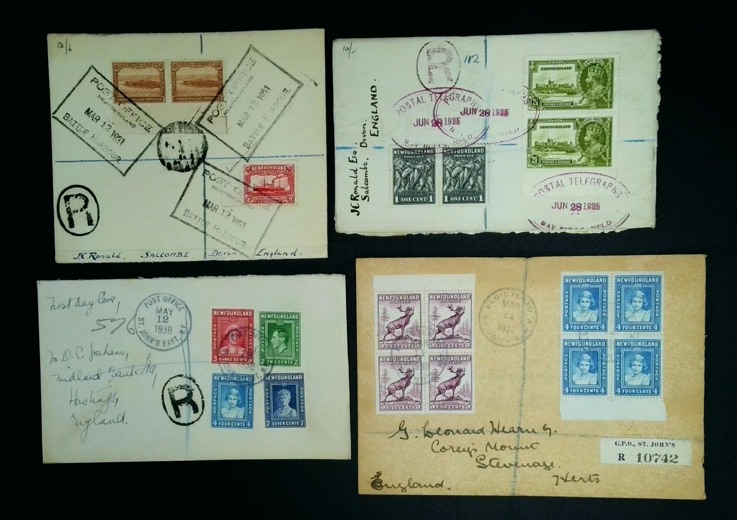 1930-41 Selection of First Day and...