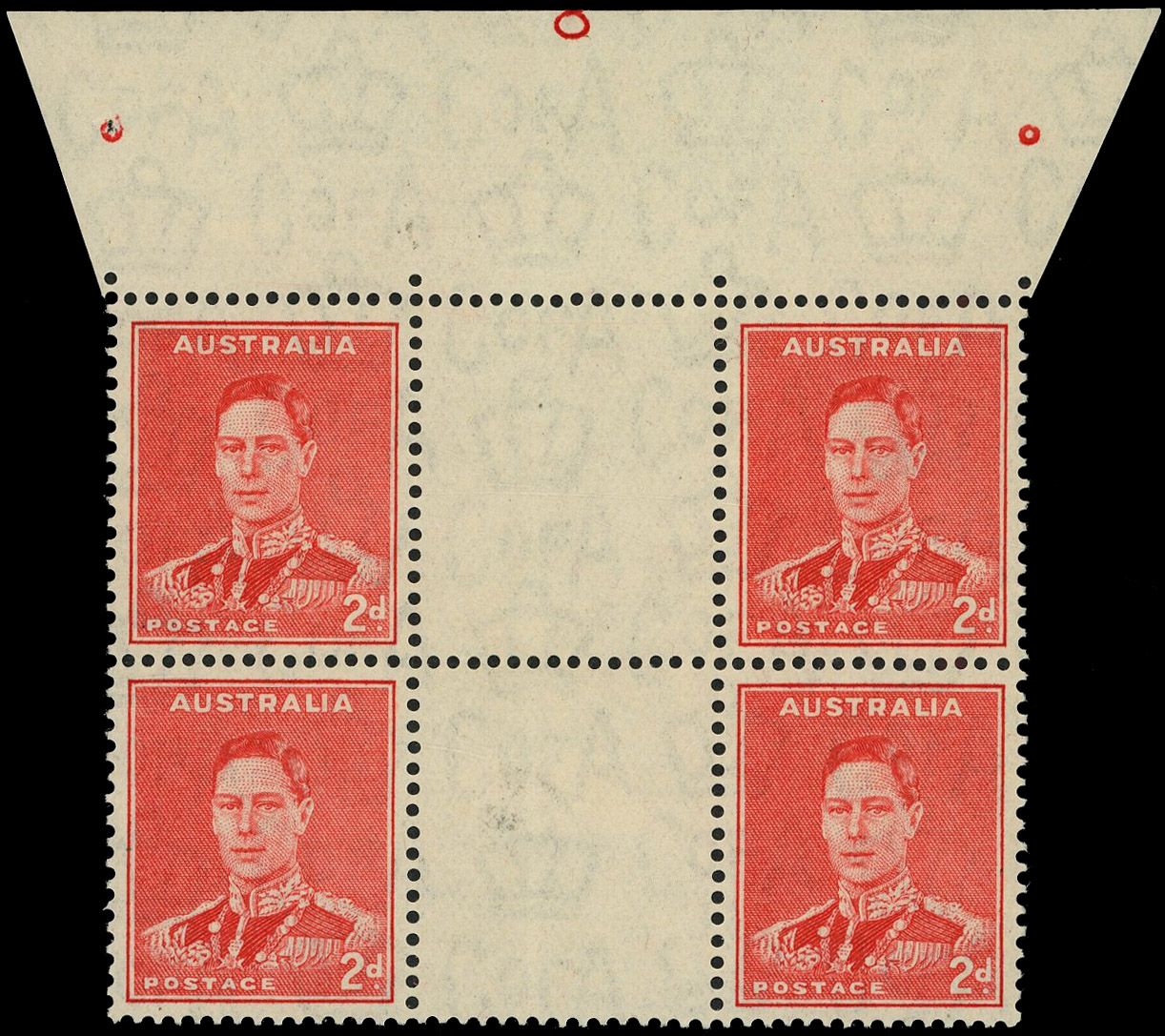 Australia SG 184 Plate block mint